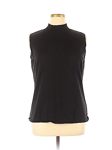 Jessica London Sleeveless Turtleneck (view 1)