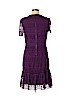 Elie Tahari 100% Polyester Purple Casual Dress Size 6 - photo 2