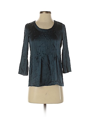 Rebecca Taylor Long Sleeve Silk Top (view 1)