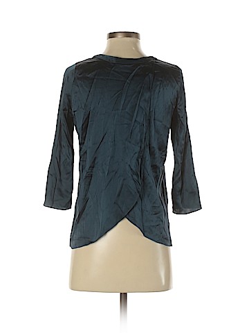 Rebecca Taylor Long Sleeve Silk Top (view 2)