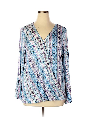 Style&Co Long Sleeve Top (view 1)