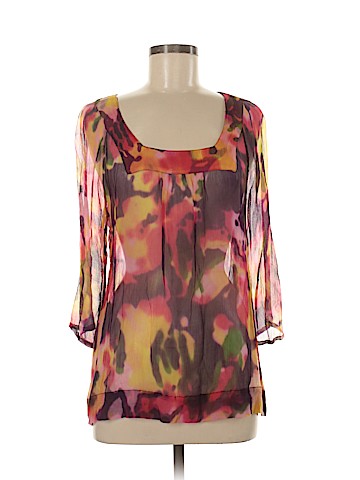 Lucky Brand Short Sleeve Blouse (view 1)