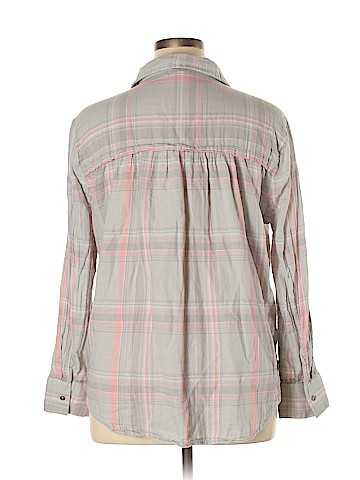 Kensie Long Sleeve Button-Down Shirt (view 2)