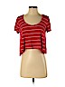 Forever 21 Red Short Sleeve Top Size S - photo 1