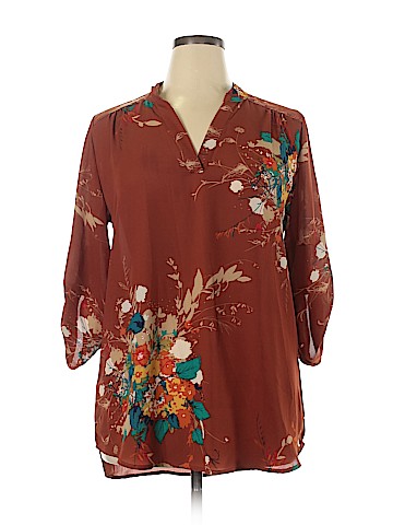 Liberty Love 3/4 Sleeve Blouse (view 1)