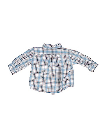 Janie and Jack Long Sleeve Button-Down Shirt (view 2)