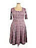 Lularoe Purple Casual Dress Size XL - photo 1