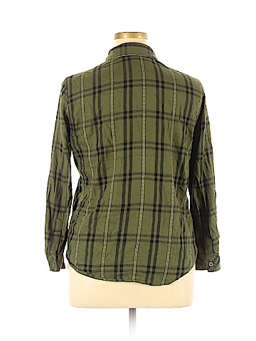 confess Long Sleeve Button-Down Shirt (view 2)