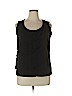 Jones New York Signature 100% Cotton Black Sleeveless Top Size 1X - photo 1