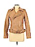 Forever 21 Tan Faux Leather Jacket Size S - photo 1