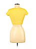 Forever 21 Yellow Short Sleeve Top Size S - photo 2