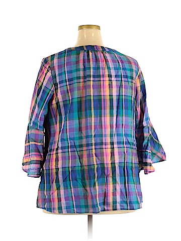 Isaac Mizrahi LIVE! Long Sleeve Blouse (view 2)