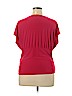 Cato Pink Short Sleeve Top Size XL - photo 2