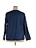 CW Classics 100% Cotton Blue Long Sleeve Henley Size 2X - photo 2