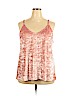 Polly & Esther Pink Sleeveless Blouse Size 2X - photo 1