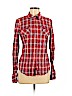 Levi's 100% Cotton Red Long Sleeve Button-Down Shirt Size M - photo 1
