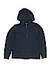 Lands' End Solid Blue Zip Up Hoodie Size 16 - photo 1