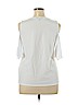Banana Republic White Short Sleeve Top Size XL - photo 2