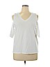 Banana Republic White Short Sleeve Top Size XL - photo 1