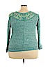 Maurices Teal Sweatshirt Size 20 (2) - photo 2
