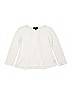 Amy Byer White Long Sleeve Top Size 10 - 12 - photo 1