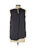 H&M 100% Polyester Black Sleeveless Blouse Size 4 - photo 2