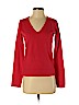 Maje 100% Cashmere Red Cashmere Pullover Sweater Size Sm (1) - photo 1