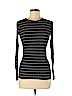 Enza Costa Black Long Sleeve Top Size M - photo 1