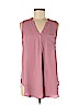 Lush 100% Polyester Pink Sleeveless Blouse Size M - photo 1
