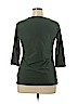 Merona Green 3/4 Sleeve Top Size XL - photo 2