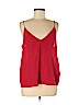 & Other Stories 100% Silk Red Sleeveless Silk Top Size 12 - photo 1