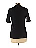 Ann Taylor LOFT Outlet Black Short Sleeve T-Shirt Size L (petite) - photo 2
