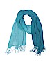 Unbranded 100% Acrylic Color Block Blue Scarf One size - photo 1