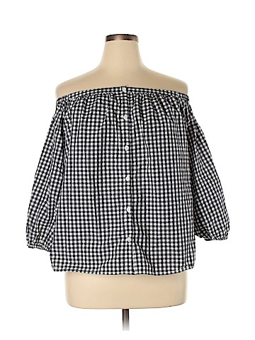 Merona Long Sleeve Blouse (view 1)