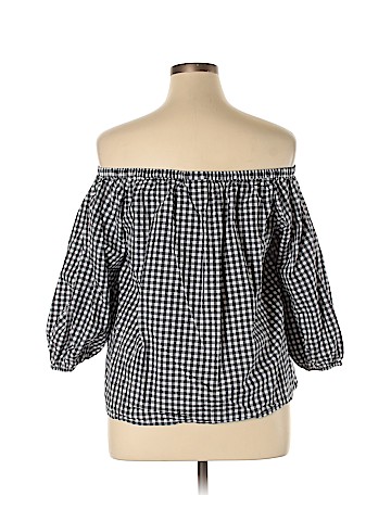 Merona Long Sleeve Blouse (view 2)