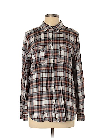 Mossimo Supply Co. Long Sleeve Button-Down Shirt (view 1)