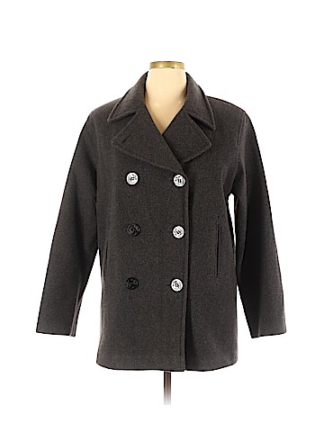 J. Percy for Marvin Richards Wool Coat (view 1)