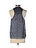 Lucky Brand 100% Polyester Blue Sleeveless Blouse Size S - photo 2
