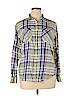 Lauren by Ralph Lauren 100% Cotton Purple Long Sleeve Button-Down Shirt Size XL - photo 1