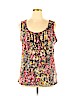 Style&Co 100% Nylon Brown Sleeveless Top Size 1X - photo 1