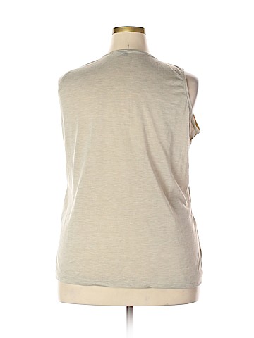 Double Take Sleeveless Blouse (view 2)