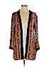 Forever 21 100% Rayon Orange Kimono Size S - photo 1