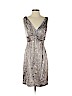 Nicole Miller Gray Cocktail Dress Size 4 - photo 1
