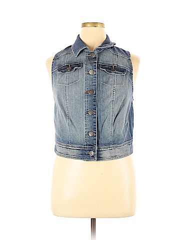 American Rag Cie Denim Vest (view 1)