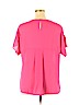 DR2 100% Polyester Pink Short Sleeve Blouse Size XL - photo 2