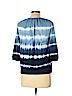 Chaps Blue 3/4 Sleeve Top Size L (petite) - photo 2