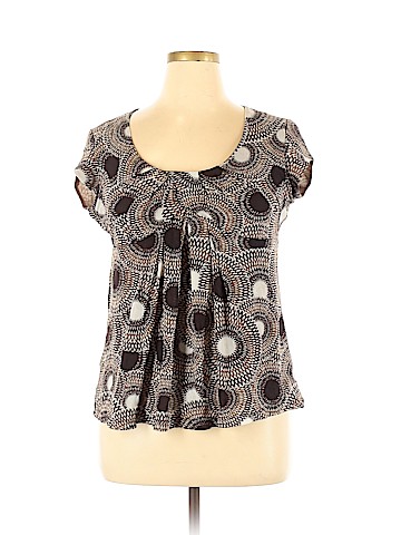 New York & Company Short Sleeve Top (view 1)