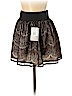 Lily Rose 100% Acetate Black Casual Skirt Size L - photo 2