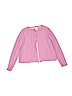 Mini Boden 100% Cotton Purple Cardigan Size 6 - 7 - photo 1