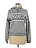 rue21 100% Polyester Gray Pullover Hoodie Size M - photo 1